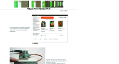 Desktop Screenshot of pizzicato.com